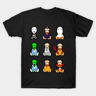 Irish Wolfhound Dog Halloween T-Shirt